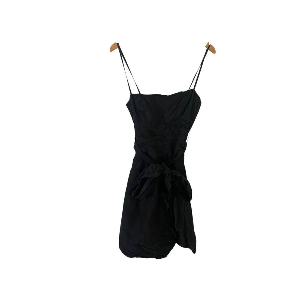 BCBGMaxazria Women's 100% Silk Sleeveless Bubble Dress - 6